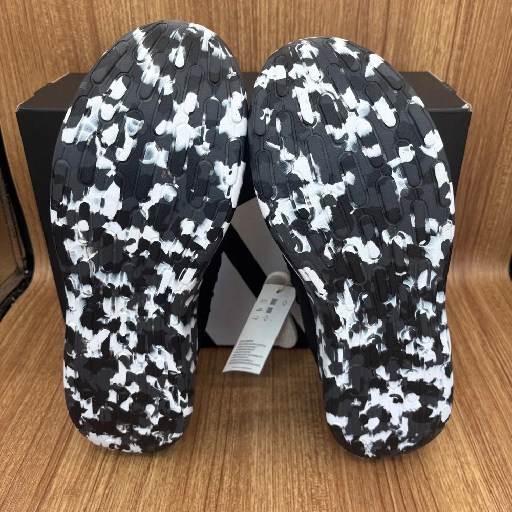 Adidas Lite Racer Adapt 7.0 Mens Size 11 Black White JS0045 Marbled Camo NEW